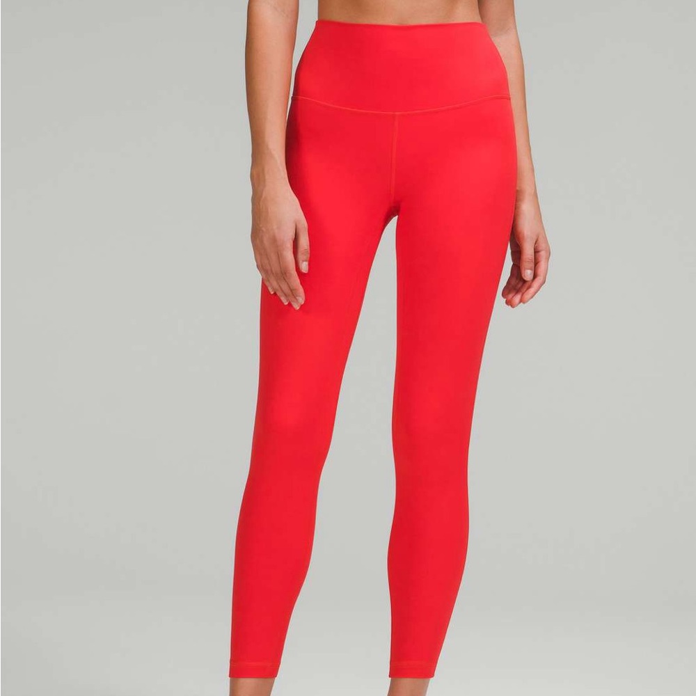 Lululemon Align High Rise Pant 25” Carnation Red